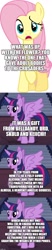 Size: 500x2404 | Tagged: safe, derpibooru import, edit, edited screencap, editor:lord you know who, screencap, fluttershy, twilight sparkle, twilight sparkle (alicorn), alicorn, pegasus, pony, comic:the epilogue, growing up is hard to do, the last problem, ah my goddess, belldandy, comic, fanfic art, implied apple bloom, implied scootaloo, implied sweetie belle, oh my goddess, screencap comic, skuld, urd