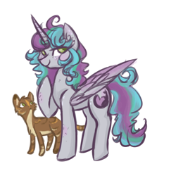 Size: 800x800 | Tagged: safe, artist:hippykat13, oc, oc:kitty sweet, alicorn, cat, alicorn oc, alicornified, calico, colored wings, colored wingtips, cute, freckles, horn, joke, long hair, power-up, race swap, wings