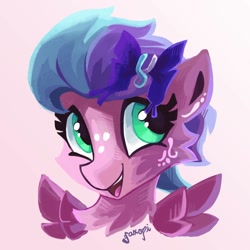 Size: 894x894 | Tagged: safe, artist:saxopi, oc, pegasus, pony, bust, solo