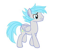 Size: 665x612 | Tagged: safe, artist:nati ninjastar, oc, oc:dazzleflash, pegasus, pony, solo