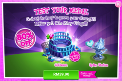 Size: 1033x689 | Tagged: safe, spike, dragon, advertisement, costs real money, craft, gameloft, it gives gems, official, sale, sculpture, spike statue