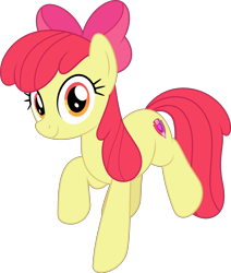 Size: 5500x6472 | Tagged: safe, artist:jhayarr23, apple bloom, earth pony, pony, growing up is hard to do, absurd resolution, adorabloom, cute, female, mare, older, older apple bloom, simple background, solo, transparent background, vector