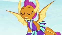 Size: 1920x1080 | Tagged: safe, screencap, smolder, dragon, 2 4 6 greaaat, cheerleader outfit, cheerleader smolder, clothes, female