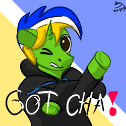 Size: 500x500 | Tagged: safe, artist:maddox3310, oc, pony, unicorn, digital art, male, solo