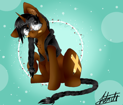 Size: 2000x1700 | Tagged: artist needed, safe, oc, oc:soadia, pony, female, mare, pencil, solo