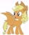 Size: 1787x2106 | Tagged: safe, artist:maceywitchhunter, derpibooru import, applejack, bat pony, pony, applebat, bat ponified, race swap, simple background, white background