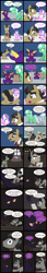 Size: 2000x11629 | Tagged: safe, artist:magerblutooth, diamond tiara, filthy rich, oc, oc:aunt spoiled, oc:il, earth pony, pony, comic:diamond and dazzle, chest, comic, contract, flashback, glowing horn, horn, imp, ipad, magic, silhouette, stinkin' rich, telekinesis, television