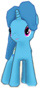 Size: 82x180 | Tagged: safe, artist:pugleg2004, edit, edited screencap, screencap, spring rain, pony, unicorn, 3d, app, background removed, blue, cgi, female, gameloft, horn, mare, not a vector, picture for breezies, pink eyes, simple background, smiling, solo, transparent background