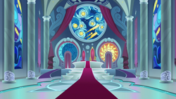 Size: 1920x1080 | Tagged: safe, screencap, the beginning of the end, canterlot castle, canterlot castle interior, no pony, throne, throne room