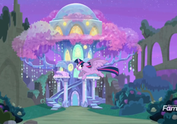 Size: 1000x700 | Tagged: safe, edit, edited screencap, screencap, twilight sparkle, twilight sparkle (alicorn), alicorn, pony, she's all yak, cropped, solo, treehouse, treehouse of harmony, vector