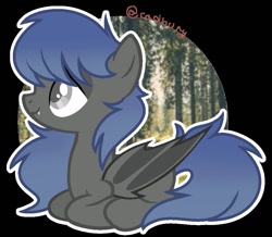 Size: 951x828 | Tagged: safe, artist:cadbury, oc, oc:shiny georgia, bat pony, pony, base used, bat pony oc