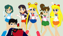 Size: 4512x2568 | Tagged: safe, artist:yaya54320, better together, equestria girls, a queen of clubs, aino minako, amy anderson, chiba mamoru, darien shields, hino rei, kino makoto, lita kino, mina aino, mizuno ami, raye hino, sailor jupiter, sailor mars, sailor mercury, sailor moon, sailor venus, serena tsukino, tsukino usagi, tuxedo mask