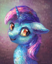 Size: 800x988 | Tagged: safe, artist:drawirm, oc, oc only, pony, floppy ears, fluffy, solo