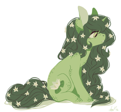 Size: 800x739 | Tagged: safe, artist:laceymod, oc, kelpie, pony, female, limited palette, simple background, solo, white background