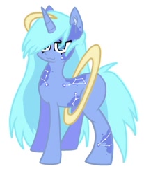 Size: 736x891 | Tagged: safe, artist:thundercrash, pony, unicorn, constellation, female, gooseworx, mare