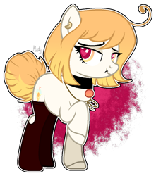 Size: 917x1038 | Tagged: safe, artist:mintoria, oc, oc:summer shine, earth pony, pony, base used, clothes, female, mare, socks, solo