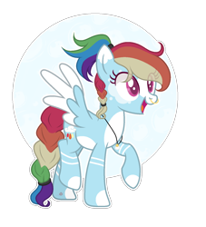 Size: 1266x1395 | Tagged: safe, artist:themisslittledevil, oc, oc:rain dash, pegasus, pony, base used, eye clipping through hair, female, magical lesbian spawn, mare, nose piercing, nose ring, not rainbow dash, offspring, parent:rainbow dash, parent:rarity, parents:raridash, piercing, simple background, solo, transparent background, two toned wings, wings