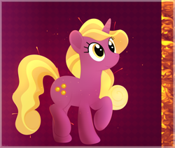 Size: 3401x2880 | Tagged: safe, artist:startledflowerpony, fire flicker, pony, unicorn, female, friendship student, mare, solo