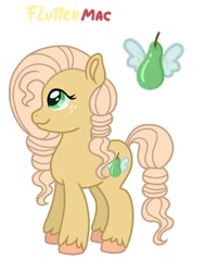 Size: 768x1024 | Tagged: safe, artist:kittystar614, oc, earth pony, pony, cutie mark, female, filly, offspring, parent:big macintosh, parent:fluttershy, parents:fluttermac, unnamed oc