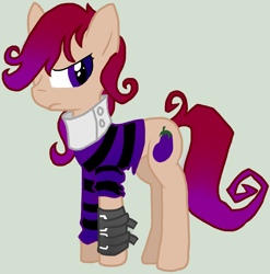 Size: 1124x1136 | Tagged: safe, artist:lucas47-46, oc, oc only, oc:anna egglpant, earth pony, pony, clothes, female, mare, solo