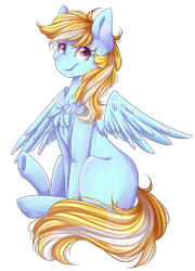 Size: 1437x2000 | Tagged: safe, artist:sketchyhowl, oc, oc:skylar, pegasus, pony, female, mare, simple background, solo, transparent background