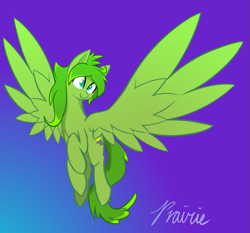 Size: 901x841 | Tagged: safe, artist:flylash6009, oc, oc only, oc:prairie, pegasus, pony, female, flying, mare, pegasus oc