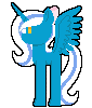 Size: 85x100 | Tagged: safe, artist:jessie-chen, oc, oc:fleurbelle, alicorn, pony, alicorn oc, bow, female, golden eyes, hair bow, mare