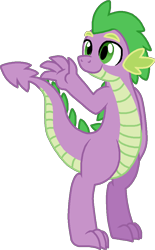 Size: 623x1002 | Tagged: safe, artist:starryoak, spike, dragon, male, older, older spike, redraw, simple background, solo, transparent background