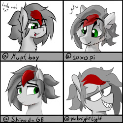 Size: 2000x2000 | Tagged: safe, artist:move, oc, oc:move, pegasus, pony, male, reference, smiling, stylesheet