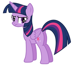 Size: 7257x6500 | Tagged: safe, artist:estories, twilight sparkle, twilight sparkle (alicorn), alicorn, pony, absurd resolution, butt, female, plot, simple background, solo, transparent background, vector