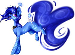 Size: 3200x2345 | Tagged: safe, artist:sodapopfairypony, oc, original species, pony, female, scented pony, simple background, solo, transparent background