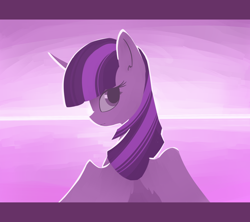 Size: 2700x2400 | Tagged: safe, artist:phi, twilight sparkle, twilight sparkle (alicorn), alicorn, pony, beautiful, cute, ear fluff, female, high res, looking back, mare, profile, solo, twiabetes