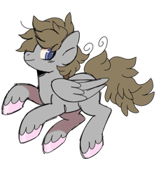 Size: 573x604 | Tagged: safe, artist:oxy-diamond, oc, oc:digital dusk, pegasus, pony, solo