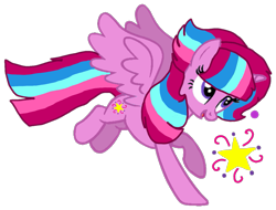 Size: 1283x973 | Tagged: safe, artist:徐詩珮, oc, oc:bubble sparkle, alicorn, pony, alicorn oc, base used, cutie mark, female, magical lesbian spawn, mare, multiple parents, next generation, offspring, parent:glitter drops, parent:spring rain, parent:tempest shadow, parent:twilight sparkle, parents:glittershadow, parents:sprglitemplight, parents:springdrops, parents:springshadow, parents:springshadowdrops, simple background, solo, transparent background