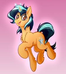 Size: 3400x3800 | Tagged: safe, artist:witchtaunter, oc, oc only, pony, unicorn, commission, happy, solo