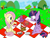 Size: 2224x1668 | Tagged: safe, artist:pixelgrip94, derpibooru import, fluttershy, twilight sparkle, twilight sparkle (alicorn), alicorn, ladybug, pegasus, pony, atg 2019, basket, burger, coccinellidaephobia, digital art, food, hay burger, levitation, magic, newbie artist training grounds, picnic, picnic basket, picnic blanket, sandwich, scared, teapot, telekinesis, tree, twilight burgkle