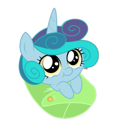 Size: 1401x1492 | Tagged: safe, artist:leaficun3, oc, oc:everfree, pony, unicorn, baby, deviantart, unicorn oc, vector