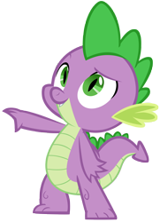 Size: 5024x6948 | Tagged: safe, artist:andoanimalia, spike, dragon, equestria girls, equestria girls (movie), absurd resolution, cute, high res, looking up, male, raised arm, simple background, smiling, solo, transparent background, vector