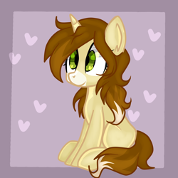 Size: 2000x2000 | Tagged: safe, artist:applerougi, oc, oc:creepie, pony, unicorn, female, mare, solo