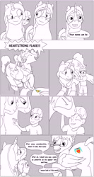 Size: 6438x12128 | Tagged: safe, artist:cactuscowboydan, oc, oc:heartstrong flare, oc:king calm merriment, oc:king speedy hooves, oc:tommy the human, alicorn, human, comic:fusing the fusions, comic:the bastion of canterlot, alicorn oc, argument, canterlot, canterlot castle, cape, clothes, comic, commissioner:bigonionbean, conductor hat, confusion, cutie mark, dialogue, family, fat ass, father and child, father and son, flank, fusion, fusion:heartstrong flare, fusion:king calm merriment, fusion:king speedy hooves, goggles, gymnasium, hanging on, hat, human oc, jumping, kissing, magic, male, parent and child, petting, plot, potion, scared, shocked expression, sketch, spread wings, stallion, thicc ass, uncle and nephew, uniform, wings, wonderbolts, wonderbolts uniform, writer:bigonionbean