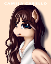 Size: 4000x5000 | Tagged: safe, artist:aldobronyjdc, pony, camila cabello, ponified, solo