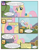 Size: 612x792 | Tagged: safe, artist:newbiespud, derpibooru import, edit, edited screencap, screencap, applejack, fluttershy, twilight sparkle, unicorn twilight, earth pony, parasprite, pegasus, pony, unicorn, comic:friendship is dragons, swarm of the century, basket, comic, cute, dialogue, eyes closed, female, flower, mare, screencap comic, smiling