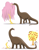 Size: 2550x3300 | Tagged: safe, artist:grievousfan, derpibooru import, applejack, fluttershy, brachiosaurus, dinosaur, sauropod, apple, apple tree, applejack's hat, barely pony related, censored vulgarity, comic, cowboy hat, dendrification, eating, fluttertree, food, food chain, grawlixes, hat, herbivore, i'd like to be a tree, inanimate tf, simple background, tree, tree stump, treejack, weeping willow, white background