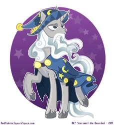 Size: 1280x1399 | Tagged: safe, artist:redpalette, star swirl the bearded, pony, unicorn, cape, clothes, cute, solo