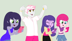 Size: 3544x2040 | Tagged: safe, artist:yaya54320, oc, better together, equestria girls, i'm on a yacht, base used