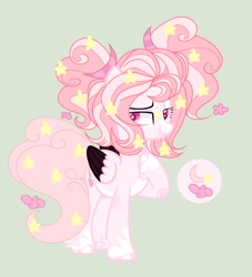 Size: 1920x2116 | Tagged: safe, artist:rose-moonlightowo, oc, oc:dreamaria, pegasus, pony, bse used, female, mare, simple background, solo, two toned wings, wings