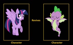 Size: 1129x707 | Tagged: safe, artist:anarchrist17, spike, twilight sparkle, twilight sparkle (alicorn), alicorn, dragon, pony, winged spike