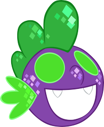 Size: 5110x6238 | Tagged: safe, alternate version, artist:memnoch, spike, she's all yak, dj scales and tail, dragon costume, no pony, object, simple background, transparent background, vector