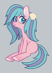 Size: 606x857 | Tagged: safe, artist:jopiter, oc, oc:swirly shells, earth pony, pony, solo