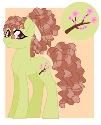 Size: 1100x1360 | Tagged: safe, artist:missmele-madness, oc, oc:willow blossom, earth pony, pony, female, mare, offspring, parent:tree hugger, parent:trouble shoes, parents:troublehugger, simple background, solo, transparent background